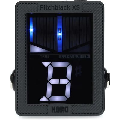 Korg Pitchblack XS - Chromatic Pedal Tuner - Gitarrverktyg Korg Pitchblack XS - Chromatic Pedal Tuner - Gitarrverktyg