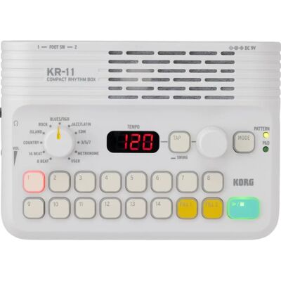 Korg KR-11 Ordinateur de Batterie - Machine à Rythmes Korg KR-11 Ordinateur de Batterie - Machine à Rythmes