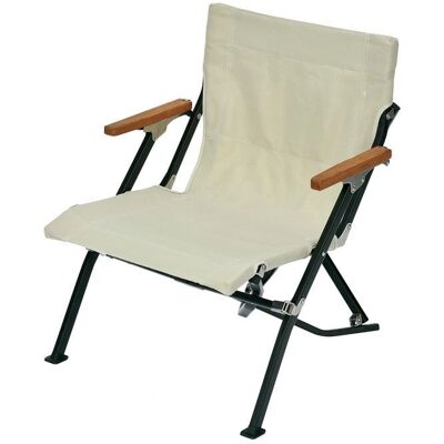 Snow Peak Ivory Low Beachstol - Lätt, Fällbar, Japanskt Design - Strandstol Snow Peak Ivory Low Beachstol - Lätt, Fällbar, Japanskt Design - Strandstol