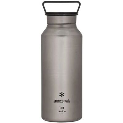 Snow Peak Titan Aurora Flasche 800ml - Silber - Unisex Snow Peak Titan Aurora Flasche 800ml - Silber - Unisex