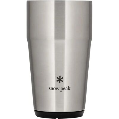 Snow Peak Shimo Tumbler 470ml - Silver - Model TW-470SL - Tumbler Snow Peak Shimo Tumbler 470ml - Silver - Model TW-470SL - Tumbler