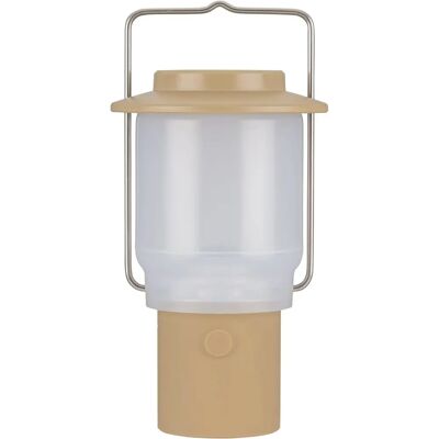 Lampe Khaki Snow Peak - Rechargeable et Portable - Publicité Lampe Khaki Snow Peak - Rechargeable et Portable - Publicité