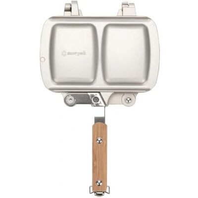 Snow Peak Silver Tramezzino Hot Sandwich Maker - Unisex - Silver - One Size - Sandwich Maker Snow Peak Silver Tramezzino Hot Sandwich Maker - Unisex - Silver - One Size - Sandwich Maker