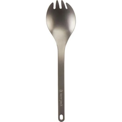 Snow Peak Cuchara Tenedor de Titanio - Ligero y Multifunción Snow Peak Cuchara Tenedor de Titanio - Ligero y Multifunción