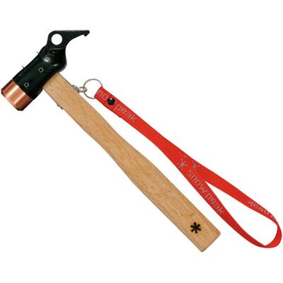 Snow Peak Copper Peg Hammer - Copper Impact-Reducing Camping Tool Snow Peak Copper Peg Hammer - Copper Impact-Reducing Camping Tool