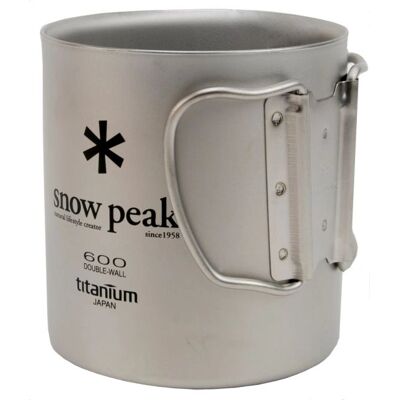 Snow Peak Titan Enkelvæg 600 Kop - Kop Snow Peak Titan Enkelvæg 600 Kop - Kop