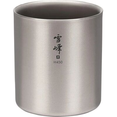 Snow Peak herr titan stapelbar mugg - Silver - Mugg Snow Peak herr titan stapelbar mugg - Silver - Mugg