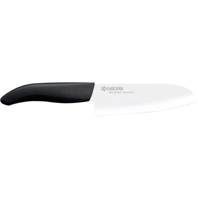 Kjøkkenkniv Kyocera FK-140WH-BK - Keramisk Santoku Kjøkkenkniv Kyocera FK-140WH-BK - Keramisk Santoku