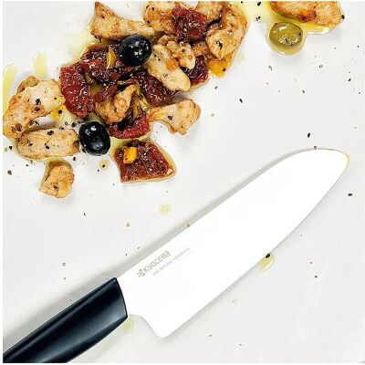 Kyocera Santukomesser Chowa 14cm Weiss/schwarz - Küchenmesser Kyocera Santukomesser Chowa 14cm Weiss/schwarz - Küchenmesser