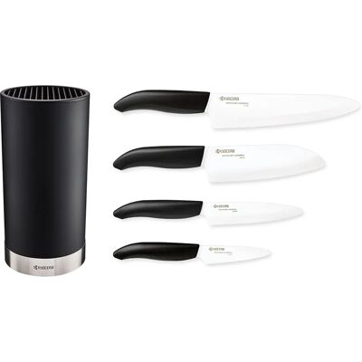 Kyocera Messereck - 5-teiliges weißes Keramikmesser-Set Kyocera Messereck - 5-teiliges weißes Keramikmesser-Set
