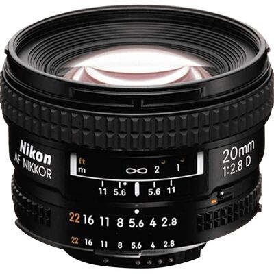 Nikon AF 20mm f/2.8D - Weitwinkelobjektiv für Nikon F - Fotografieausrüstung Nikon AF 20mm f/2.8D - Weitwinkelobjektiv für Nikon F - Fotografieausrüstung