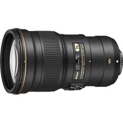 Nikon Nikon AF-S 300mm f/4E PF ED VR Objektiv - Kameralinse Nikon Nikon AF-S 300mm f/4E PF ED VR Objektiv - Kameralinse