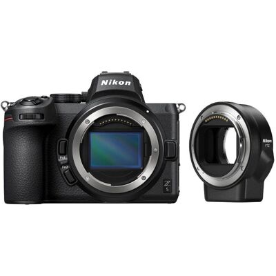 Nikon Z5 - Boîtier + Adaptateur FTZ II - Publicité Nikon Z5 - Boîtier + Adaptateur FTZ II - Publicité