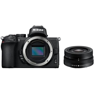 Nikon Z 50 Kompakt Systemkamera med 16-50mm VR-objektiv Nikon Z 50 Kompakt Systemkamera med 16-50mm VR-objektiv