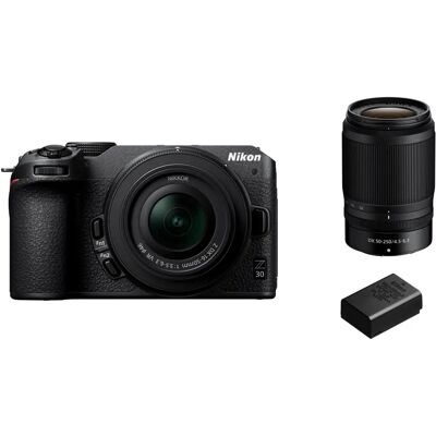 Nikon Z30 - 16-50mm + 50-250mm VR - 20,9 MP DX - Kamera Nikon Z30 - 16-50mm + 50-250mm VR - 20,9 MP DX - Kamera