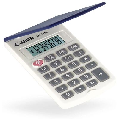 Canon LC-210L Taschenrechner - Leicht, Schutzabdeckung, 8-stellig Canon LC-210L Taschenrechner - Leicht, Schutzabdeckung, 8-stellig