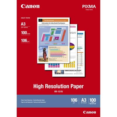 Canon HR-101N A3 Υψηλής Ανάλυσης Βερνικωμένο Χαρτί - Εκτυπωτικό Χαρτί Canon HR-101N A3 Υψηλής Ανάλυσης Βερνικωμένο Χαρτί - Εκτυπωτικό Χαρτί