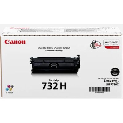 Toner noir haute capacité Canon 732 H - pour i-Sensys LBP7780Cx Toner noir haute capacité Canon 732 H - pour i-Sensys LBP7780Cx