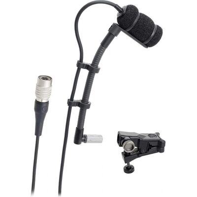 Microfone de instrumento Audio-Technica ATM350UCW - Clipe universal - SPL alto Microfone de instrumento Audio-Technica ATM350UCW - Clipe universal - SPL alto