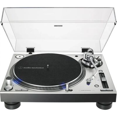 Audio-Technica AT-LP140XP Silber Plattenspieler - DJ Turntable Audio-Technica AT-LP140XP Silber Plattenspieler - DJ Turntable