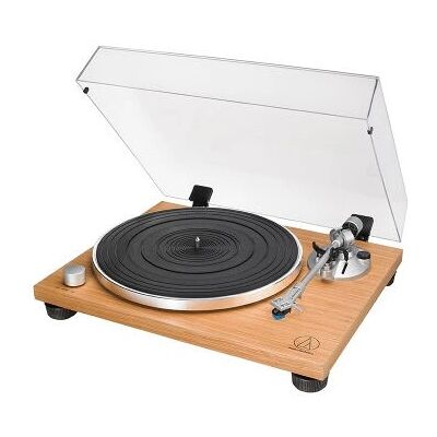 Audio-Technica AT-LPW30TK Teak Pladespiller - Turntable Audio-Technica AT-LPW30TK Teak Pladespiller - Turntable