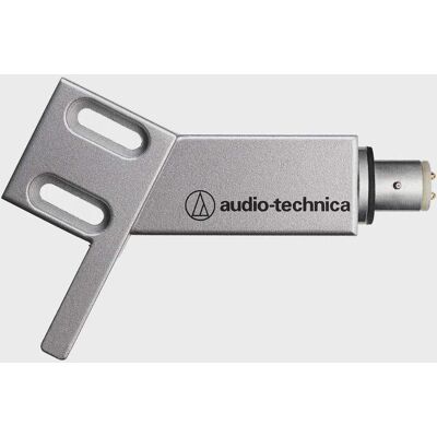 Audio-Technica AT-HS4SV Tête de lecture argentée - Headshell - Publicité Audio-Technica AT-HS4SV Tête de lecture argentée - Headshell - Publicité