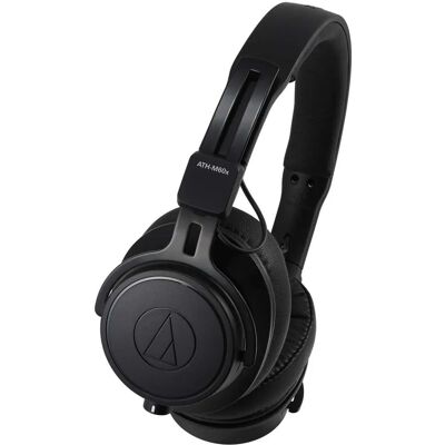 Audio-Technica ATH-M60xa - Overvåkningshodetelefoner - Svart Audio-Technica ATH-M60xa - Overvåkningshodetelefoner - Svart