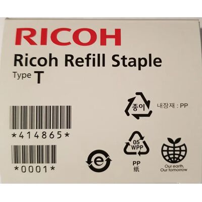Ricoh 414865/TYPE T Agrafes - Pack de 2 pour Ricoh Aficio MP C 2050 - Publicité Ricoh 414865/TYPE T Agrafes - Pack de 2 pour Ricoh Aficio MP C 2050 - Publicité