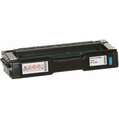 Ricoh SP C340E Cyan Tonerpatrone - Laser - 5000 Sider Ricoh SP C340E Cyan Tonerpatrone - Laser - 5000 Sider