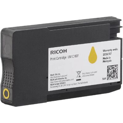 Ricoh C180F Cartouche Jaune - Fournitures d'Impression Ricoh C180F Cartouche Jaune - Fournitures d'Impression