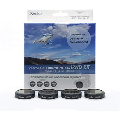 Kenko Drone Camera Filter Kit - DJI Phantom 4 Pro - IRND 4 stuks Kenko Drone Camera Filter Kit - DJI Phantom 4 Pro - IRND 4 stuks