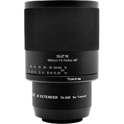 Tokina 400mm F8 Reflex MF & 2X Extender Kit - Kameralinse Tokina 400mm F8 Reflex MF & 2X Extender Kit - Kameralinse