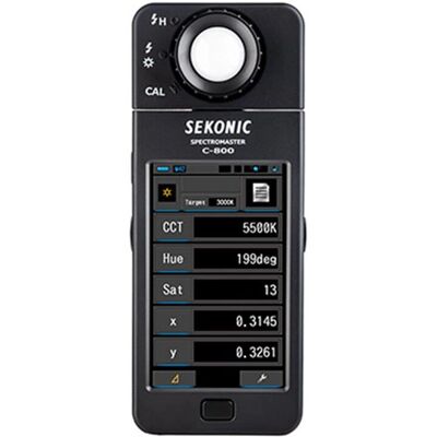 Sekonic C-800 Spettrometro - Colorimetro e Luxmeter Sekonic C-800 Spettrometro - Colorimetro e Luxmeter
