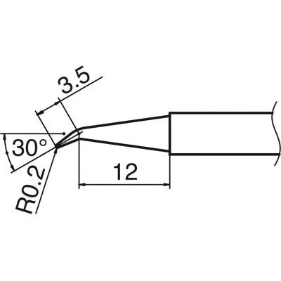 Hakko - Composit T17/J02 - T17/J02 - Serie - Lötspitze Hakko - Composit T17/J02 - T17/J02 - Serie - Lötspitze