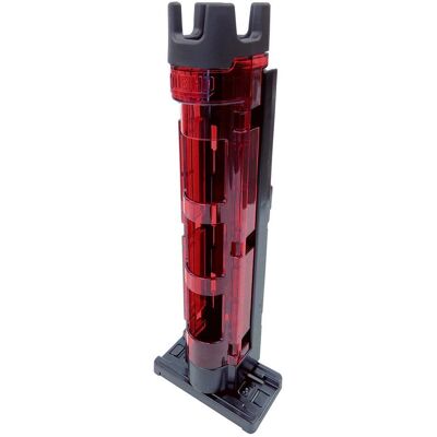 Meiho BM-250 Lichtstabhalter - 50x54x283 mm - Rot - Light Rod-Holder Meiho BM-250 Lichtstabhalter - 50x54x283 mm - Rot - Light Rod-Holder