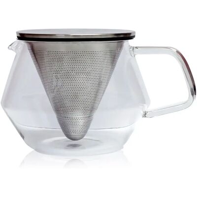 Kinto Carat Teekanne - Edelstahl & Glas, 850ml Kinto Carat Teekanne - Edelstahl & Glas, 850ml