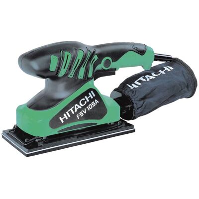 Lijadora orbital Hitachi FSV 10SA - Portátil, 20000 RPM, Negro/Verde Lijadora orbital Hitachi FSV 10SA - Portátil, 20000 RPM, Negro/Verde