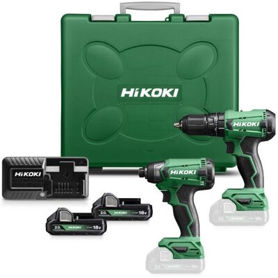 Hikoki Kc18dawcz Akku-Kombiset - Elektrowerkzeug Hikoki Kc18dawcz Akku-Kombiset - Elektrowerkzeug