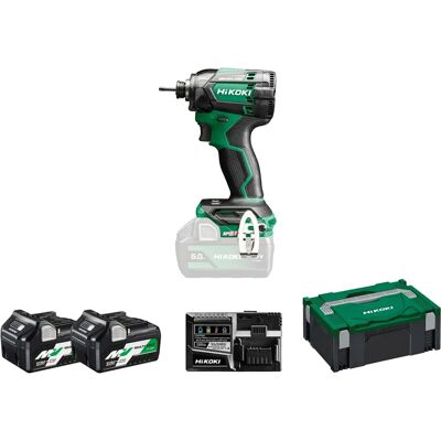 HiKOKI Luchtverstelbare Slagmoersleutel - 210Nm, borstelloos, IP56, 18V Multi-Volt HiKOKI Luchtverstelbare Slagmoersleutel - 210Nm, borstelloos, IP56, 18V Multi-Volt
