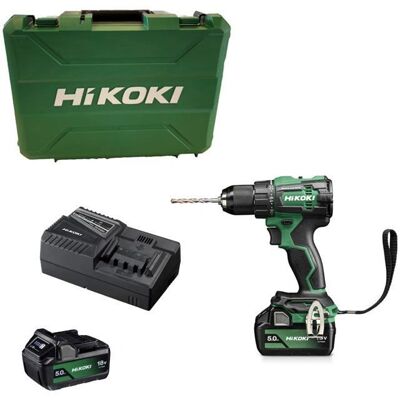 HIKOKI Trapano a batteria 18V - 70 Nm, 159mm, 2 Batterie HIKOKI Trapano a batteria 18V - 70 Nm, 159mm, 2 Batterie