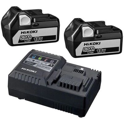 Hikoki 18V Akkupack - 2x 5,0Ah Li-ion für Akku-Werkzeuge Hikoki 18V Akkupack - 2x 5,0Ah Li-ion für Akku-Werkzeuge