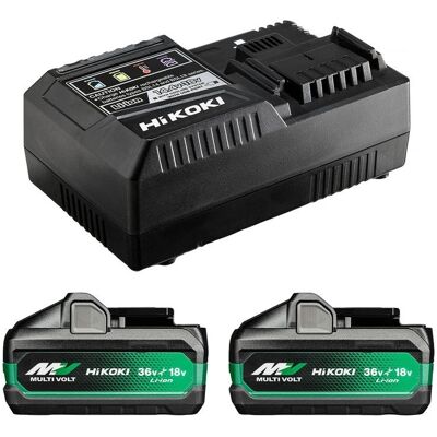 Hikoki Batteripakke - Multi Volt 18V/36V - Raskelader & Indikator Hikoki Batteripakke - Multi Volt 18V/36V - Raskelader & Indikator