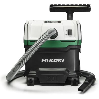 HiKOKI RP200SLWAZ 1200W Våt/Tørr Støvsuger - 20L Klasse L HiKOKI RP200SLWAZ 1200W Våt/Tørr Støvsuger - 20L Klasse L