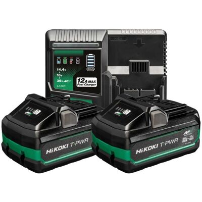 HiKOKI UC36YSL2WAZ - 2x batteri 4,0-8,0Ah 18-36V HiKOKI UC36YSL2WAZ - 2x batteri 4,0-8,0Ah 18-36V