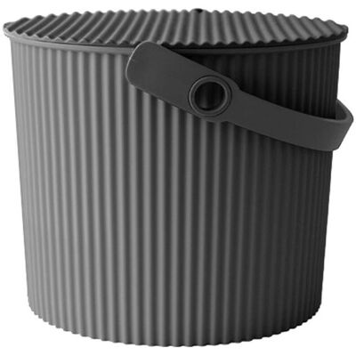 Secchio di stoccaggio Hachiman - 8L Grigio - Contenitore in plastica versatile Secchio di stoccaggio Hachiman - 8L Grigio - Contenitore in plastica versatile