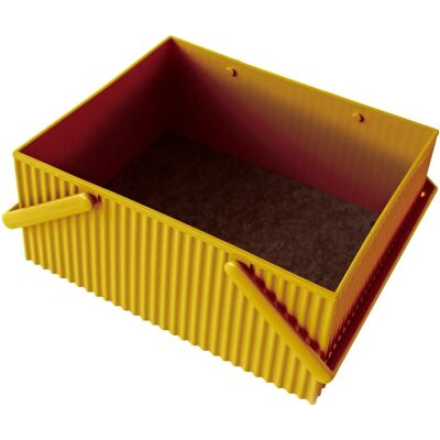 Hachiman Omnioffre Aufbewahrungsbox - L - Gelb Hachiman Omnioffre Aufbewahrungsbox - L - Gelb