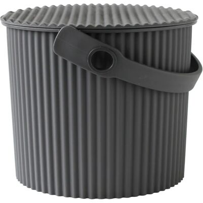 Seau de rangement mini Hachiman - 4L Gris - Type de produit - Publicité Seau de rangement mini Hachiman - 4L Gris - Type de produit - Publicité