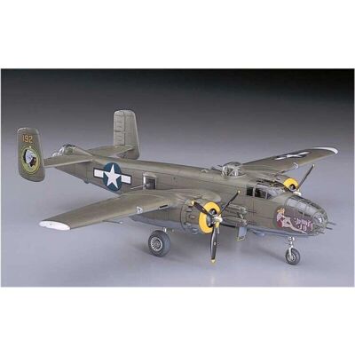 Modello Hasegawa B-25J Mitchell 1:72 - Kit di modellismo Modello Hasegawa B-25J Mitchell 1:72 - Kit di modellismo