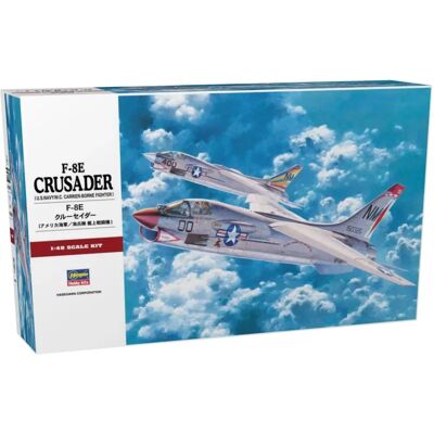 Hasegawa Crusader 1:48 F-8E - Plastmodellset Hasegawa Crusader 1:48 F-8E - Plastmodellset