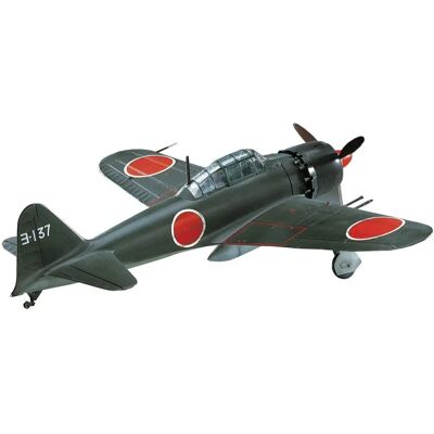 Hasegawa Mitsubishi A6M5c Zero Type Chasseur Porte-Avions - Maquette Plastique 1/32 - Publicité Hasegawa Mitsubishi A6M5c Zero Type Chasseur Porte-Avions - Maquette Plastique 1/32 - Publicité